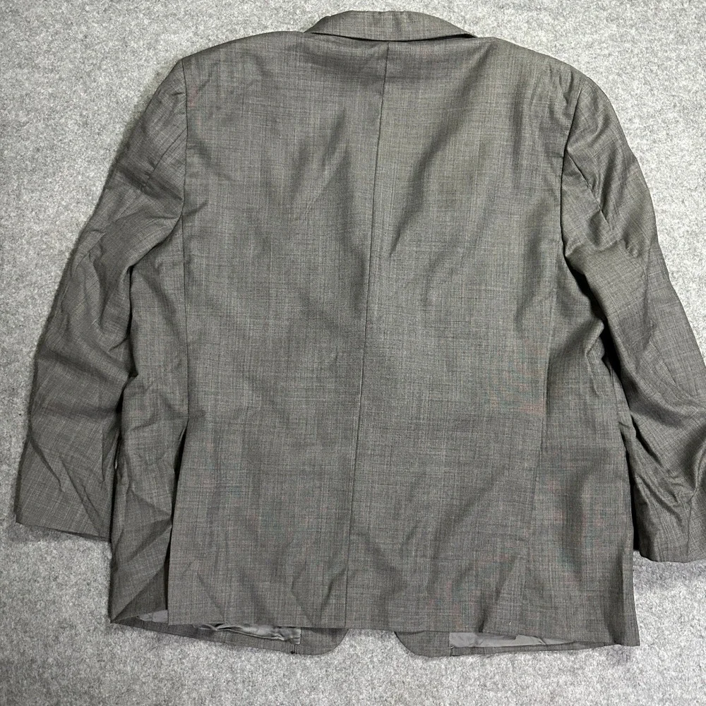 Joseph Abboud 1402/4 Blazer 46S Grey Tollegno 1900 Super‎ 120s Wool